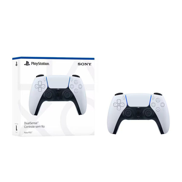 Controle Dual Sense sem Fio PS5 Sony - Branco