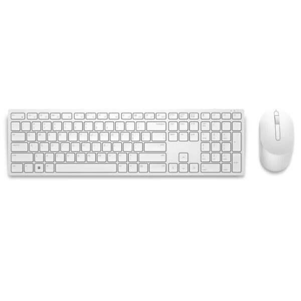 Kit Teclado E Mouse Sem Fio Dell Pro Km5221w Branco