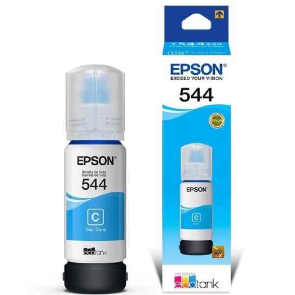 Refil de Tinta Epson T544 T544220 Ciano 65ml