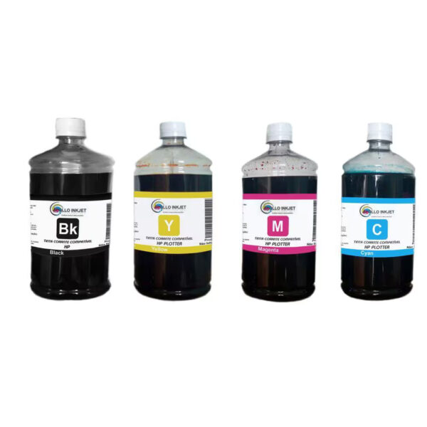 Kit 4 Litros Tinta Hp Impressora Gt51 Gt52 Gt5822 116 316 41