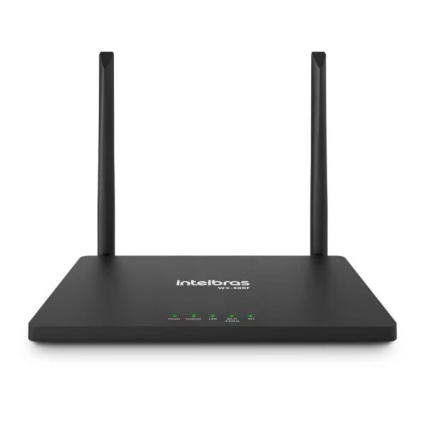 Roteador Wireless Intelbras W4 300Mbps 2 Antenas 4 Portas