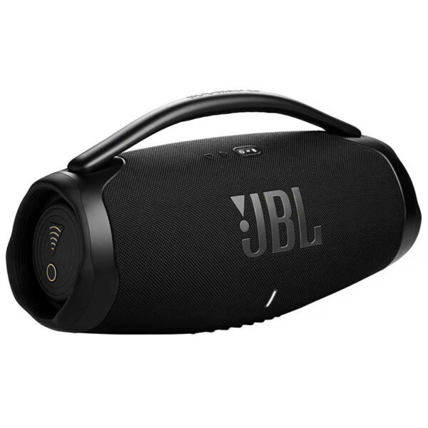 Caixa de Som Portátil JBL Boombox 3 com Wi-Fi, Bluetooth e Certificação IP67 resistente à água - Preta