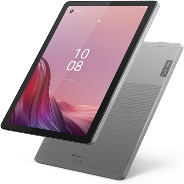 Tablet Lenovo M9 com Tela 9" WVA, 64GB, Wi-Fi, Câmera 8MP e 2MP, Android 12 e Processador Octa Core 4GB - Prata