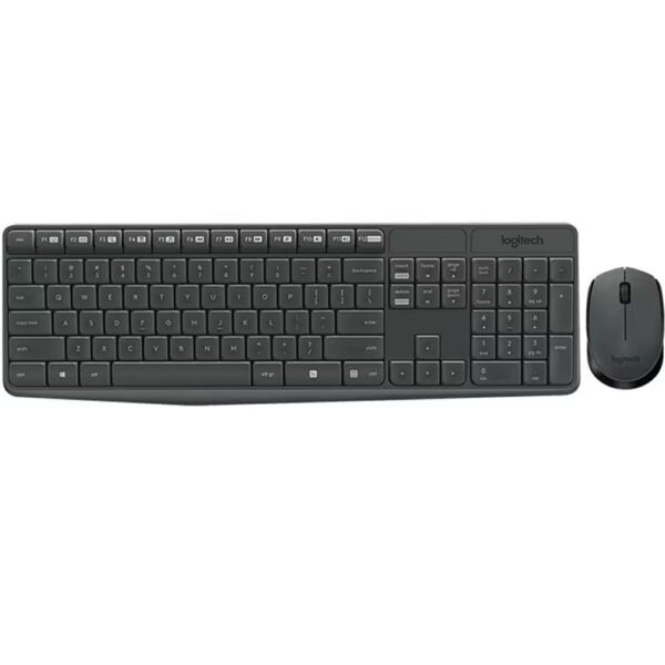 Kit Teclado e Mouse S/fio Mk235 Preto Logitech