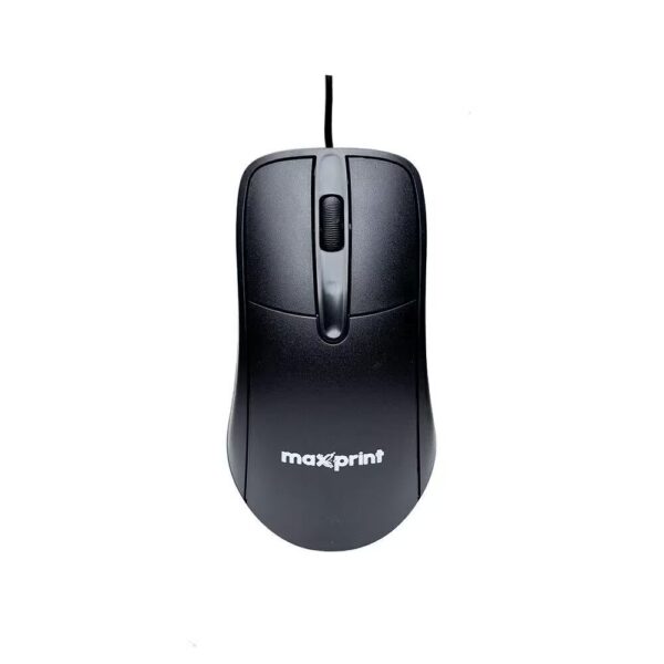 Mouse Maxprint Officeeasy Usb2.0 1200Dpi C/Fio Preto