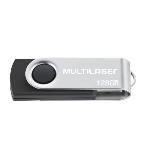 Pen Drive Twist 2.0 128GB Preto PD591 - Multilaser