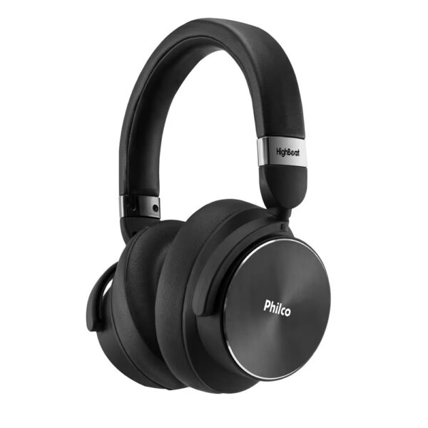 Fone de Ouvido Philco Bluetooth Noise-Cancelling 30H PFO04BTP – Preto