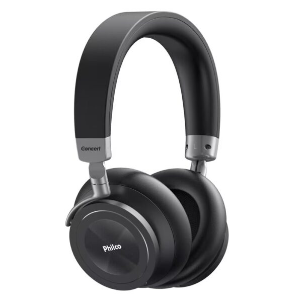 Fone de Ouvido Philco Bluetooth Headphone PFO05BTSG Concert - Preto