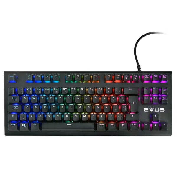 Teclado Mecânico Gamer Evus Tc-07B Earthquake