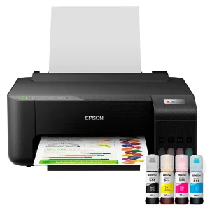Impressora Epson EcoTank L1250 Tanque de Tinta Colorida Wi-Fi Bivolt Preta