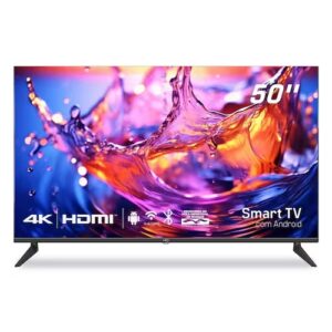Smart TV HQ 50” 4K Bordas Ultrafinas Sistema Smart Design Slim - HQS50NKHM