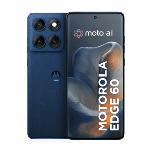 Smartphone Motorola Edge 60 5G - 512GB 24GB (12GB RAM+12GB Ram Boost) Tela Quad-Curve moto AI 50MP Sony Camera IP68 + IP69 - Azul Marinho