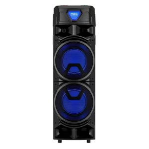 Caixa de Som Amplificada Philco PCX21000 Exbass Bluetooh LED 2100W