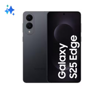 Smartphone Samsung Galaxy S25 Edge Tela 6.7" 512GB 12GB RAM Câmera 200MP JetBlack - CEL. SAMSUNG GALAXY S25 EDGE 5G 512GB JETBLACK