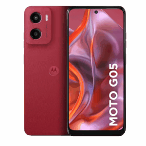 Smartphone Motorola Moto G05 4G Tela 6,7” HD+ 256GB Câmera 50MP Vermelho