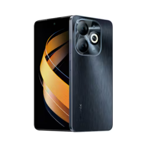 Smartphone Infinix Smart 8 Pro Preto Até 8GB de RAM 256GB, 50MP e 8MP, Bateria 5000mAh, Tela 6,6” HD+ 90Hz e Dual Chip