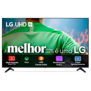 Smart TV 4K LG 43" UHD 43UA7500PSA Processador a7 Gen8 Alexa Integrado Otimizador de Jogos