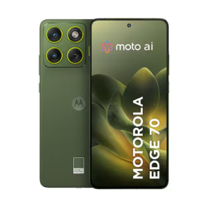 Smartphone Motorola Edge 70 5G - 256GB 24GB (8GB RAM + 16GB RAM Boost), Ultrafino, 3 cameras 50MP, Tela 1.5K extreme Amoled 120hz - Verde
