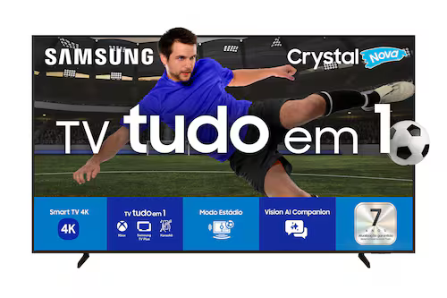 Smart TV 70" 4K UHD Samsung UN70U8500 Crystal Gaming Hub