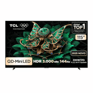 Smart TV 115” 4K TCL 115C7K Ultra HD QD- Mini LED 144 Hz Google TV
